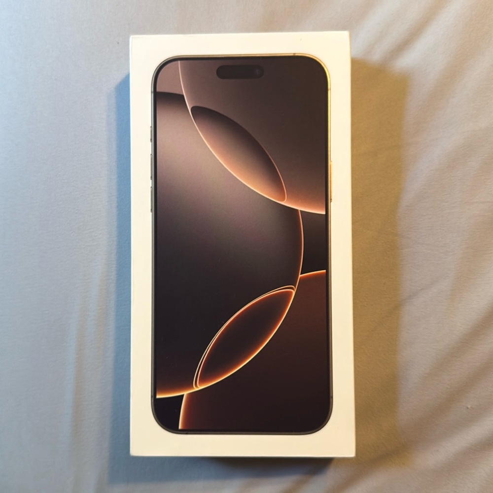 OEM Empty Box for iPhone 16 Pro Max Authentic